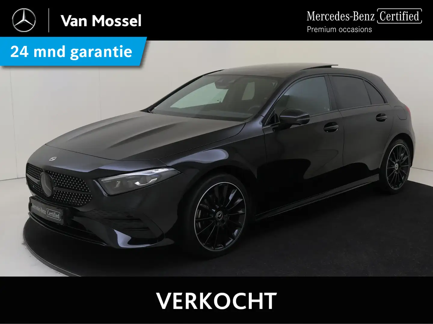 Mercedes-Benz A 250 e AMG Line /Panoramadak /Memory /HUD /19Inch /360 Zwart - 1