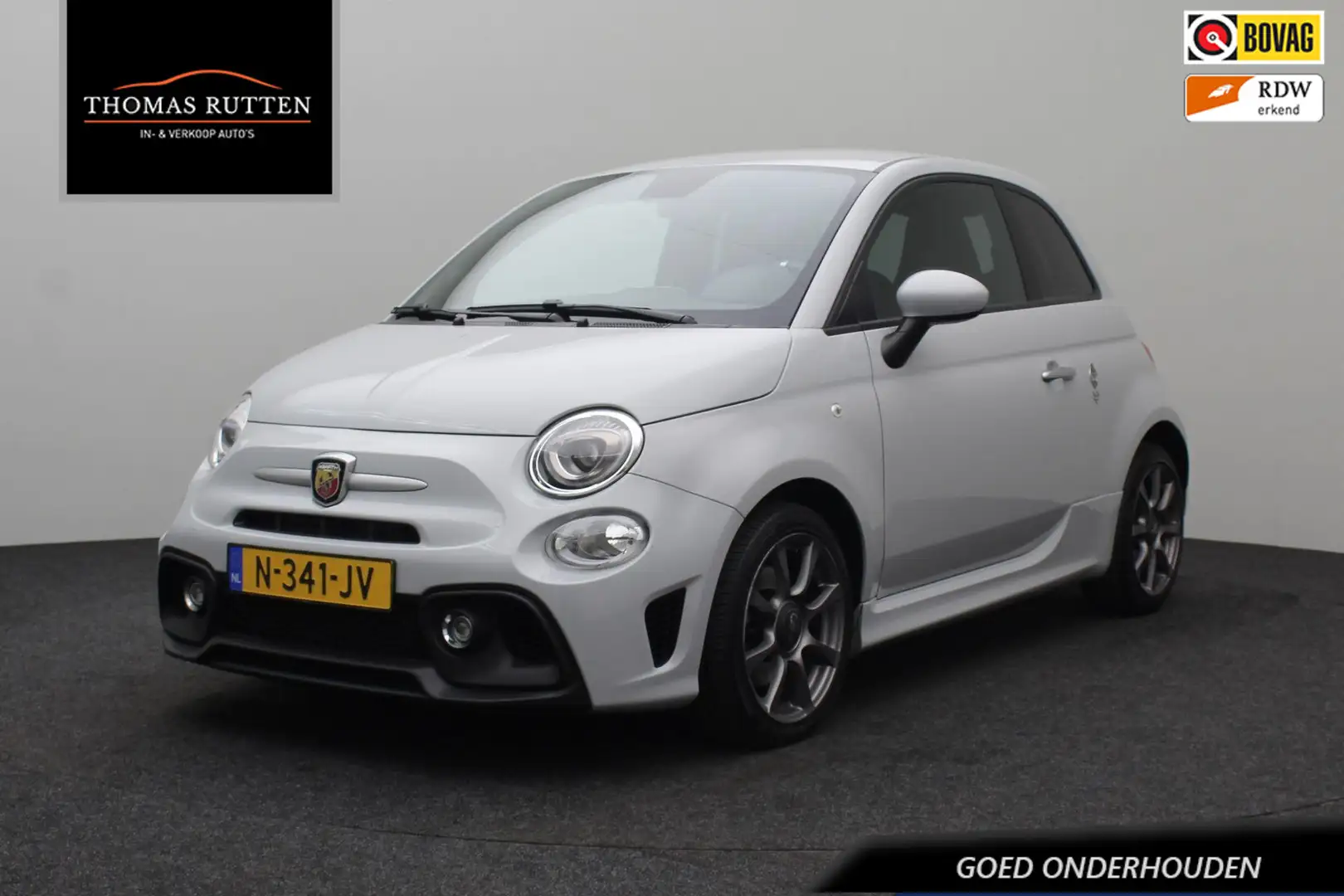 Fiat 500 Abarth 1.4 T-Jet 595 2019 | Goed Onderhouden | Navigatie Gris - 1