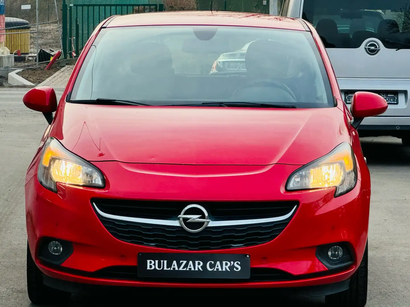 Opel Corsa 1.2i Enjoy*1 ER MAIN*NAVI*CARNET*CLIM*GARANTIE Rouge - 2