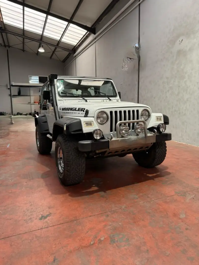 Jeep Wrangler 4.0 Aut. Blanco - 1