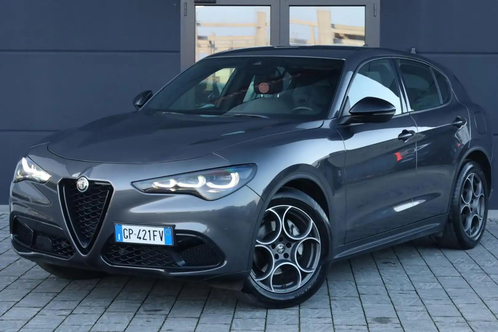 Alfa Romeo Stelvio 2.2 Turbodiesel 160 CV AT8 Sprint Grigio - 2