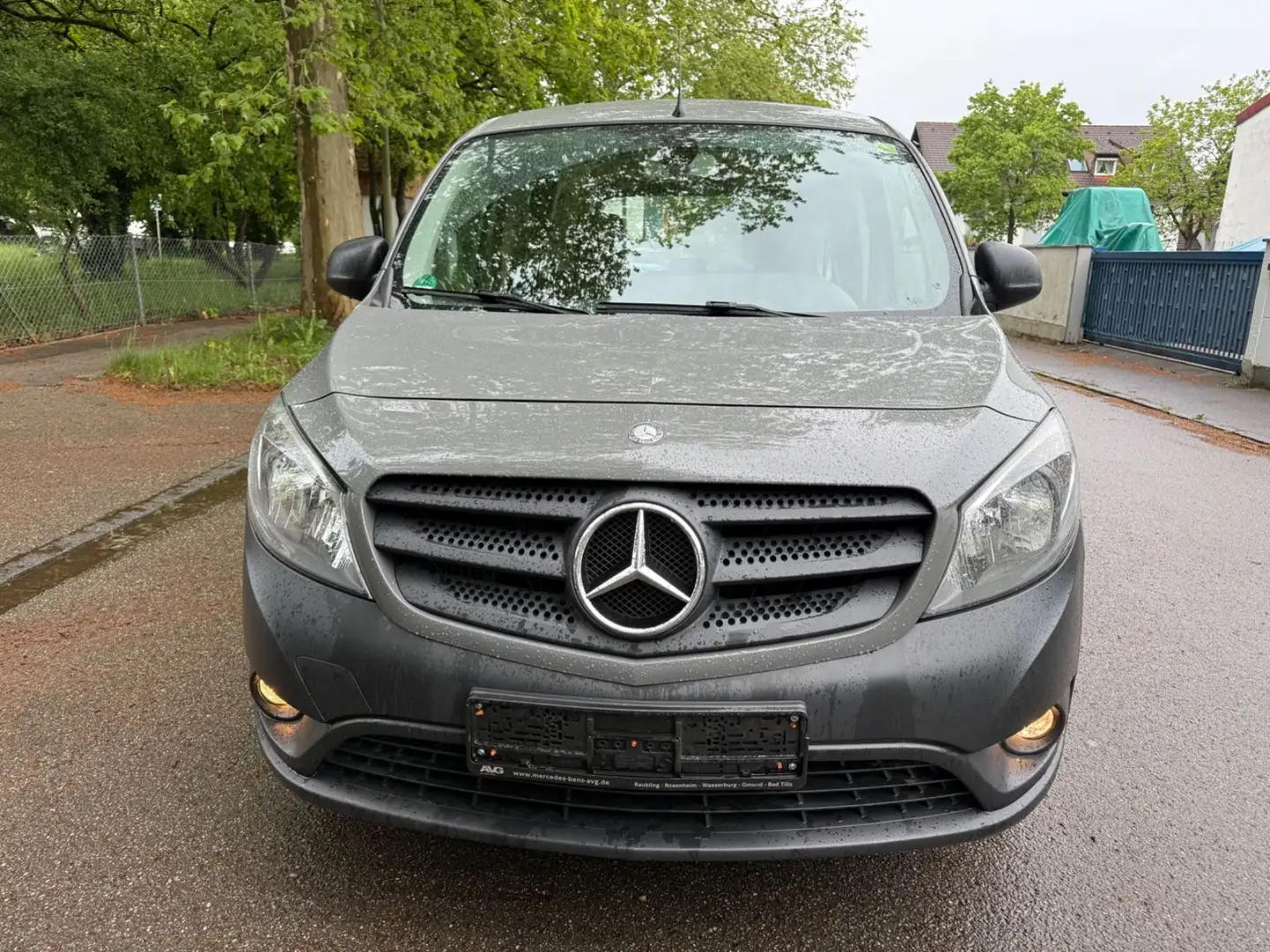 Mercedes-Benz Citan Kombi 112 lang AHK Klima EURO 6 Gris - 1