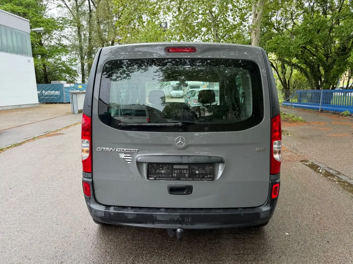 Mercedes-Benz Citan Kombi 112 lang AHK Klima EURO 6 Gris - 2