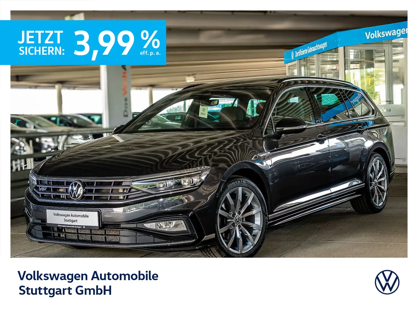 Volkswagen Passat Variant Business 2.0 TDI DSG Navi Kamera Gris - 1
