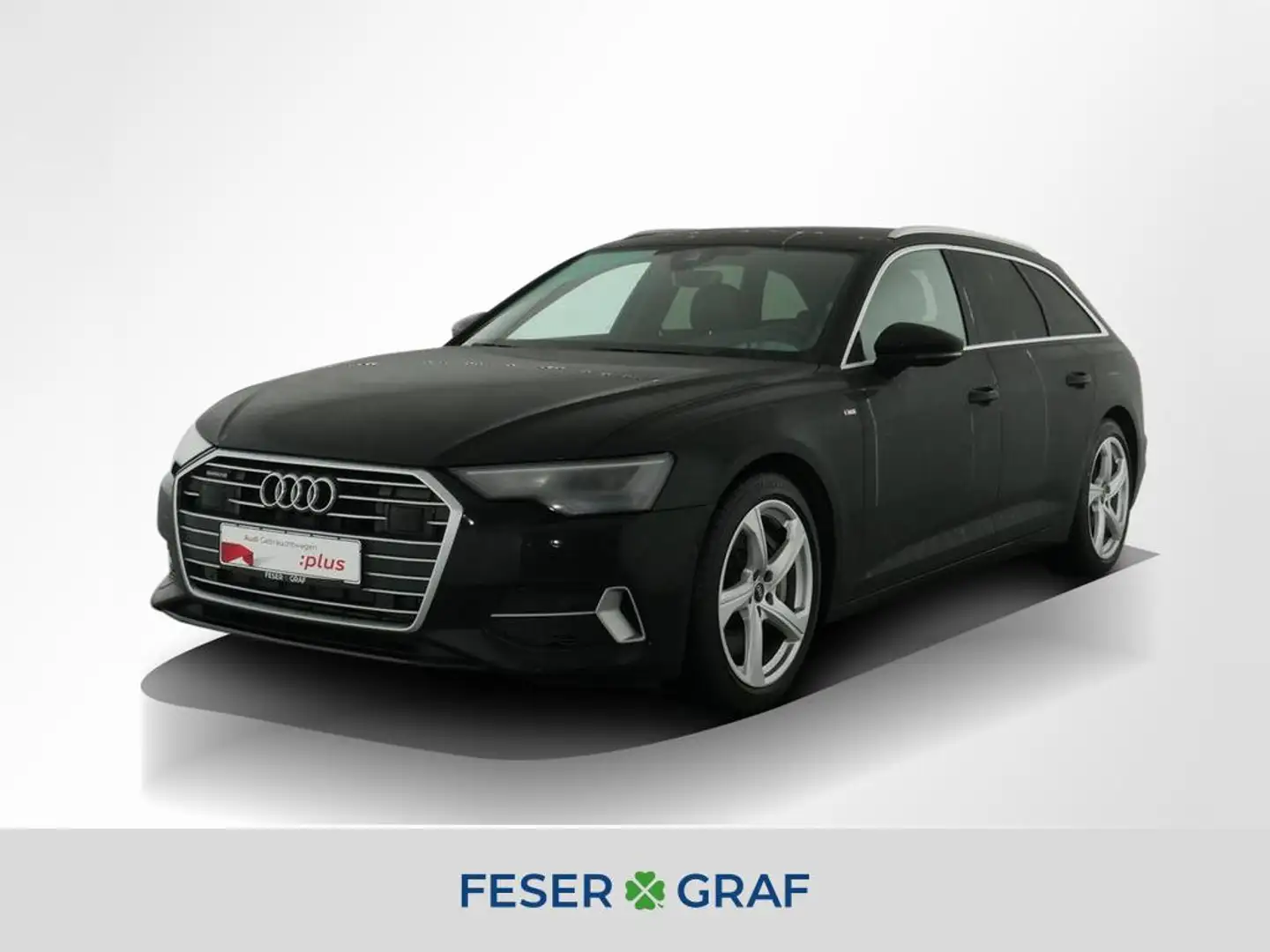 Audi A6 Avant 50 TFSI e S Line LED,Navi,Leder,Kamera Schwarz - 1
