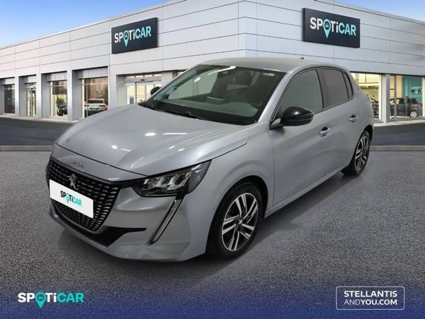 Peugeot 208 PureTech 73kW (100CV) Allure Gris - 1