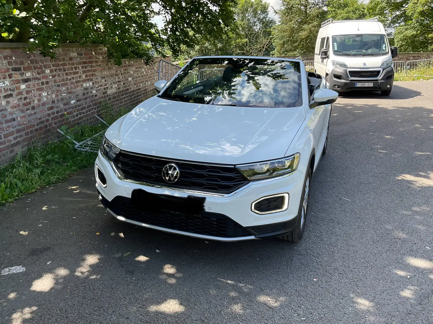Volkswagen T-Roc T-ROC dsg 150cv 9800km serie Style. Neuve. Wit - 2