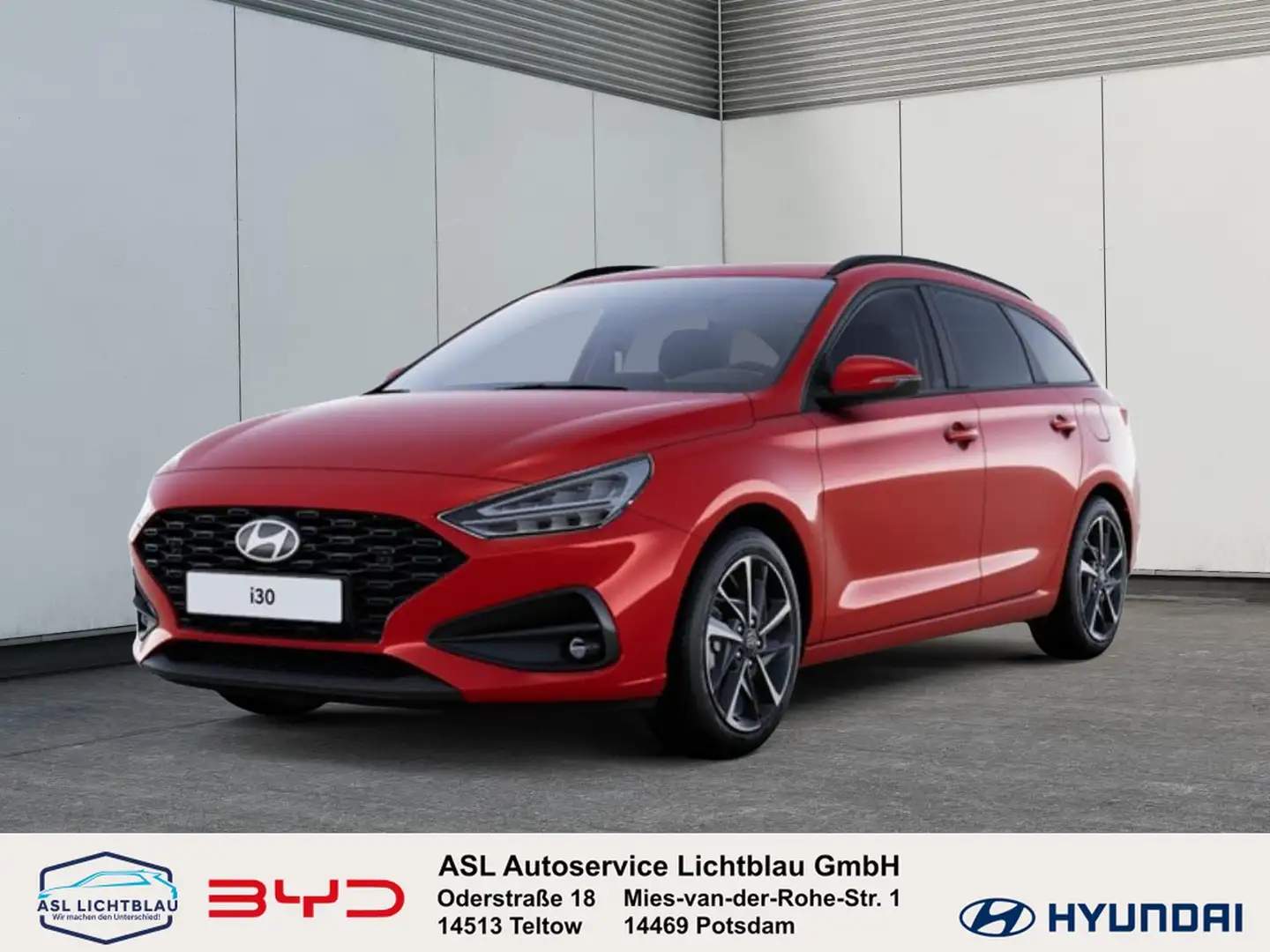 Hyundai i30 Kombi FL 1.0 T-GDI 7-DCT 2WD ADVANTAGE 1.0 Rot - 1