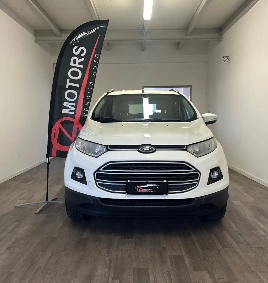 Ford EcoSport EcoSport 2014 1.0 Titanium 125cv E6 NEOPATENTATI Blanc - 1