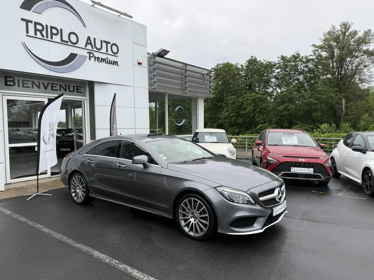Mercedes-Benz CLS CLS 350 d - BVA 9G-Tronic Plus Sportline 4-Matic - BVA GPS + TOIT OUVRANT + CAMERA AR Grau - 1