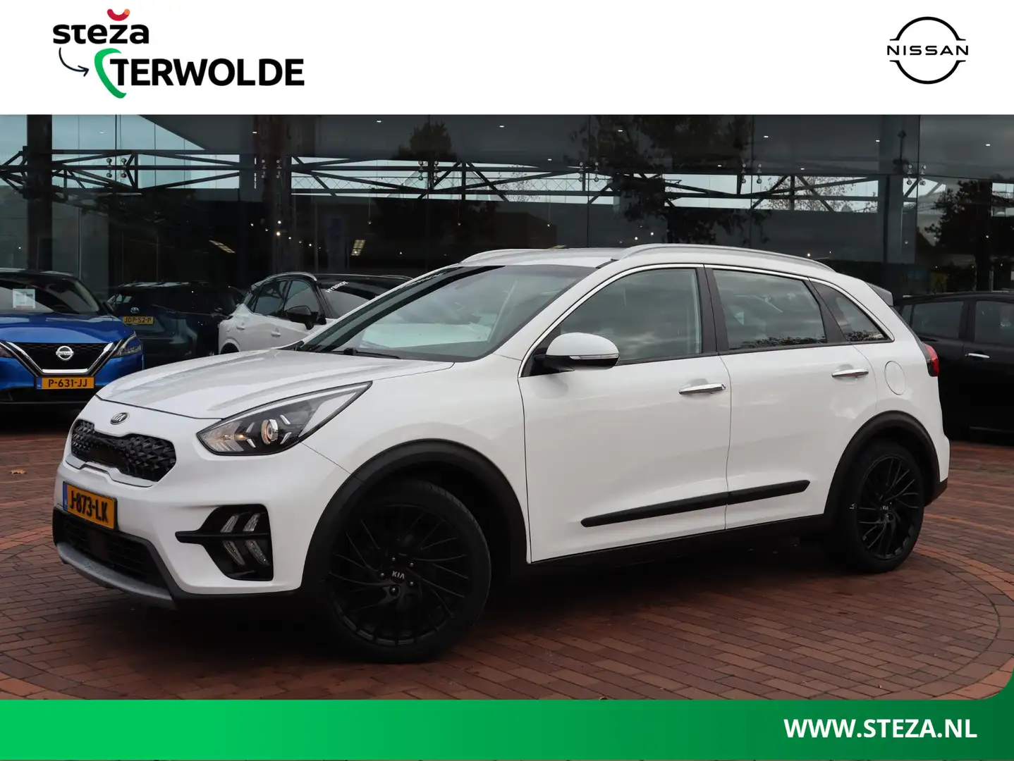 Kia Niro 1.6 GDi Hybrid DynamicLine | Trekhaak | Parkeercam Wit - 1