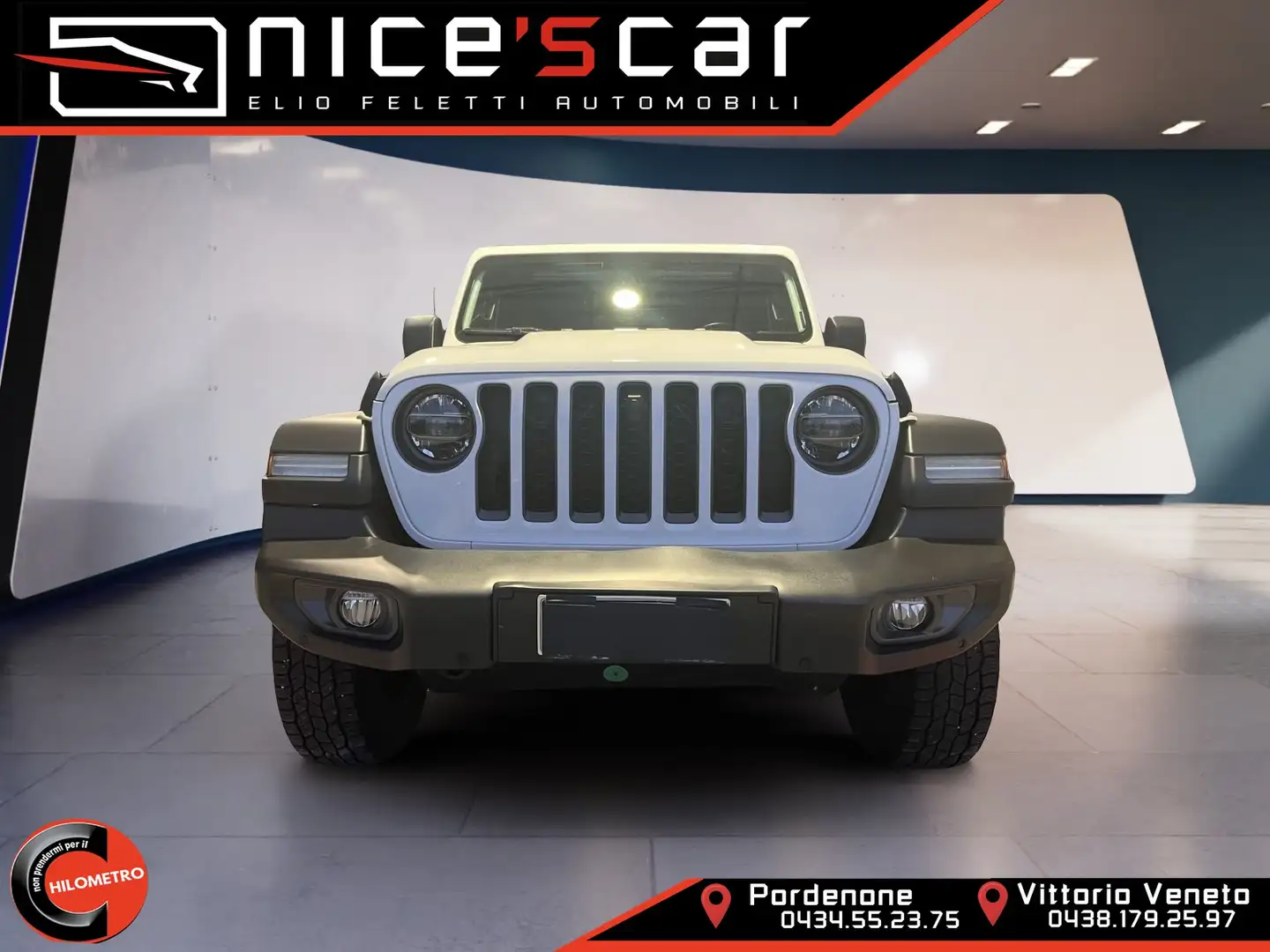 Jeep Wrangler Wrangler 2.0 Turbo Rubicon Blanc - 2