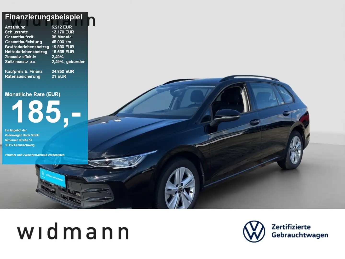 Volkswagen Golf Variant Life 1.5 TSI 115 PS ACC Kamera Noir - 1