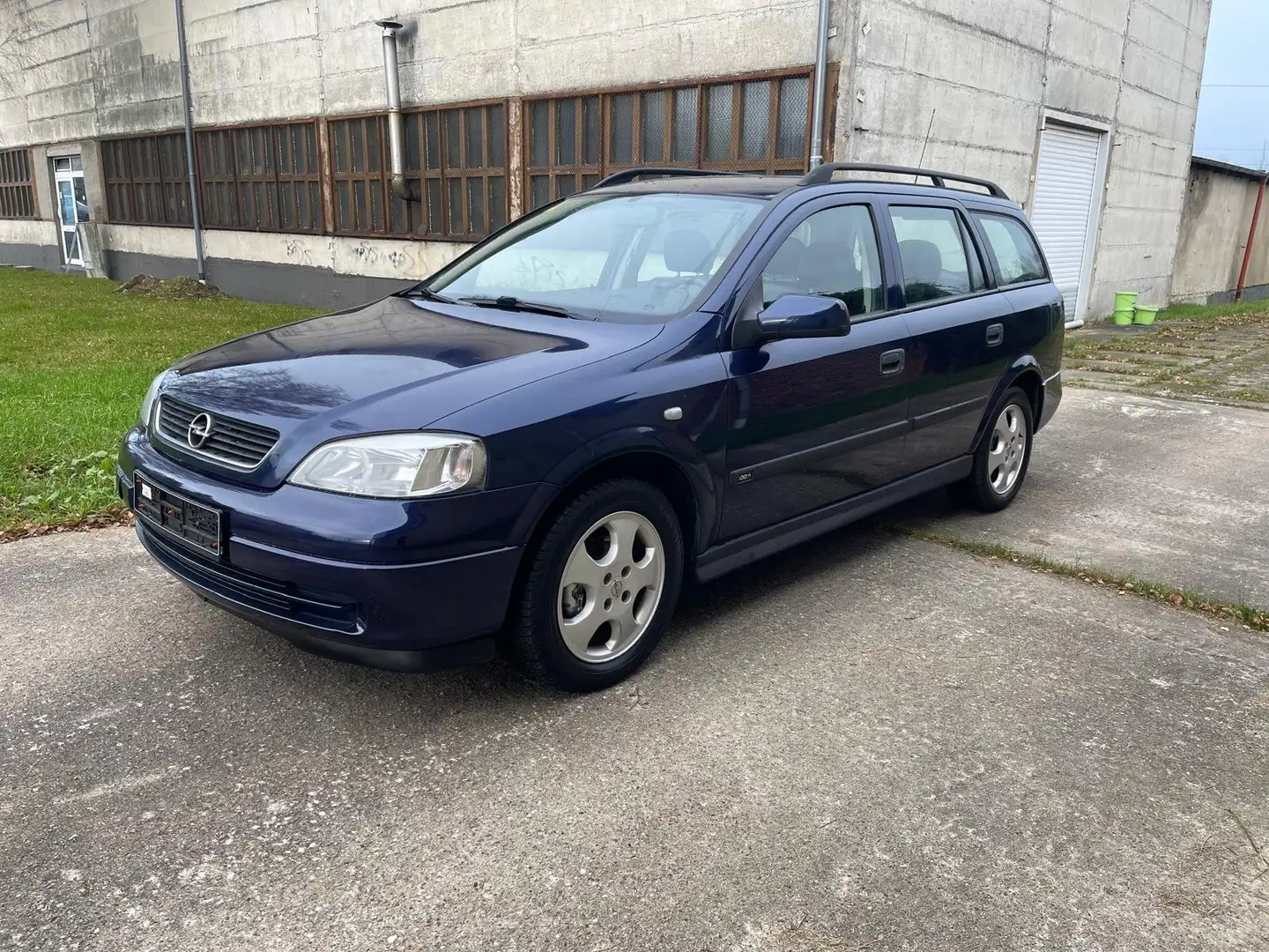 Opel Astra 1.6 16V, Automatik, Zahnriemen neu, TÜV Neu. Blau - 2