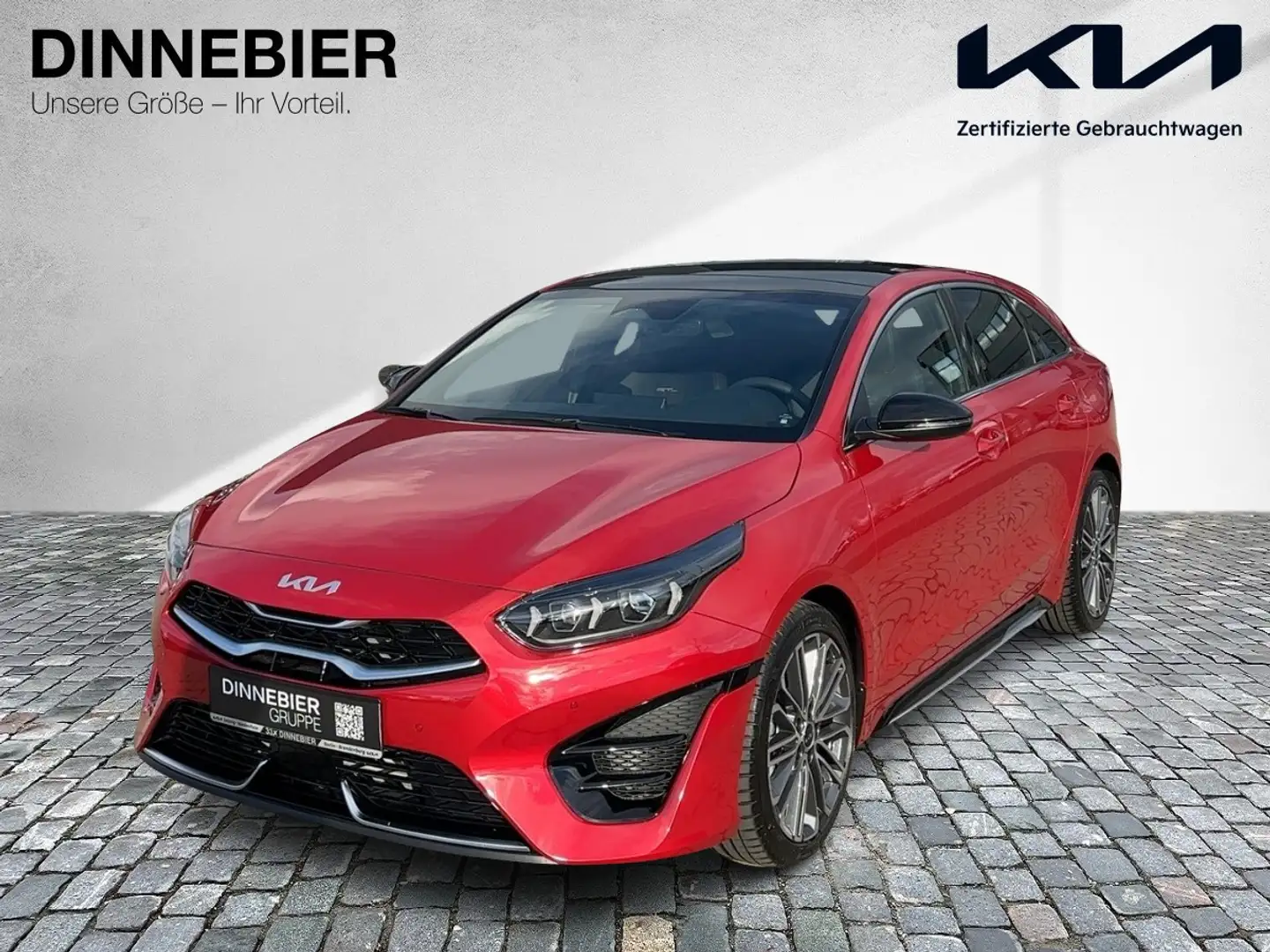 Kia ProCeed / pro_cee'd PROCEED GT-Line 1.5T Glasdach+LED+Kamera+Navi Rojo - 2