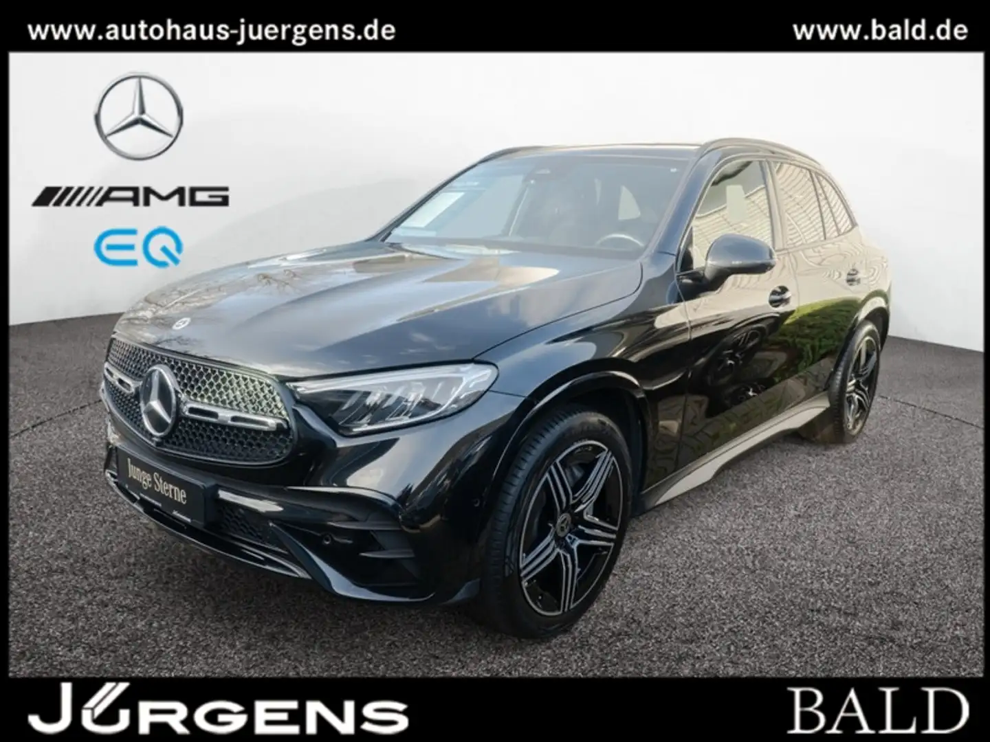 Mercedes-Benz GLC 300 d 4M AMG-Sport/Pano/AHK/Night/Distr/20' Noir - 1