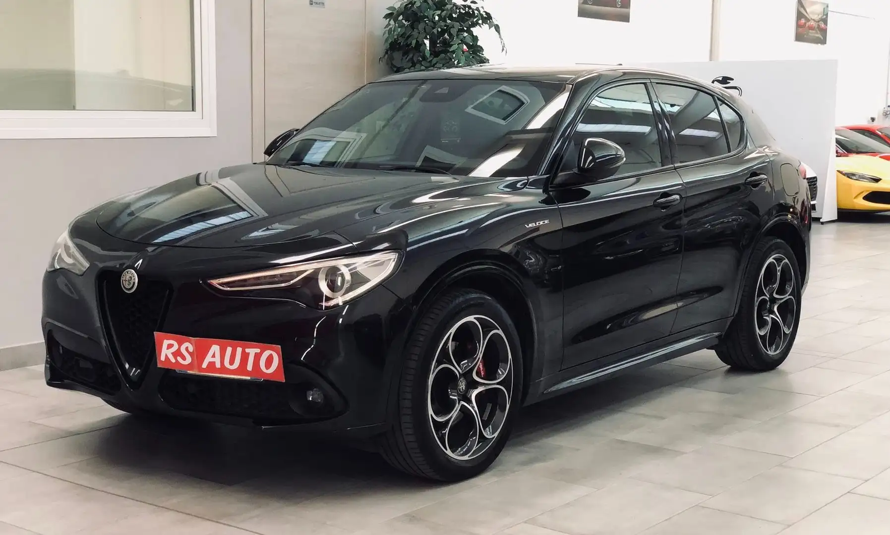Alfa Romeo Stelvio Stelvio 2020 2.2 t Veloce Q4 210cv auto* CINGHIAOK Nero - 1