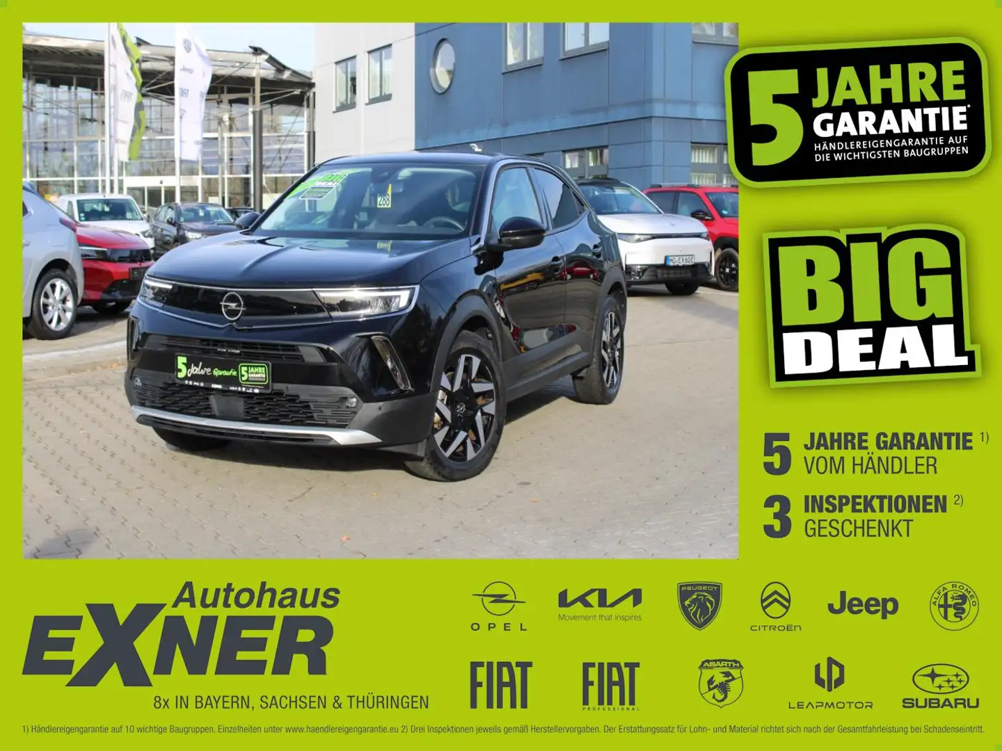 Opel Mokka-E Mokka e ELEGANCE LED+SHZ+Kamera+Fernlichtass. Schwarz - 1