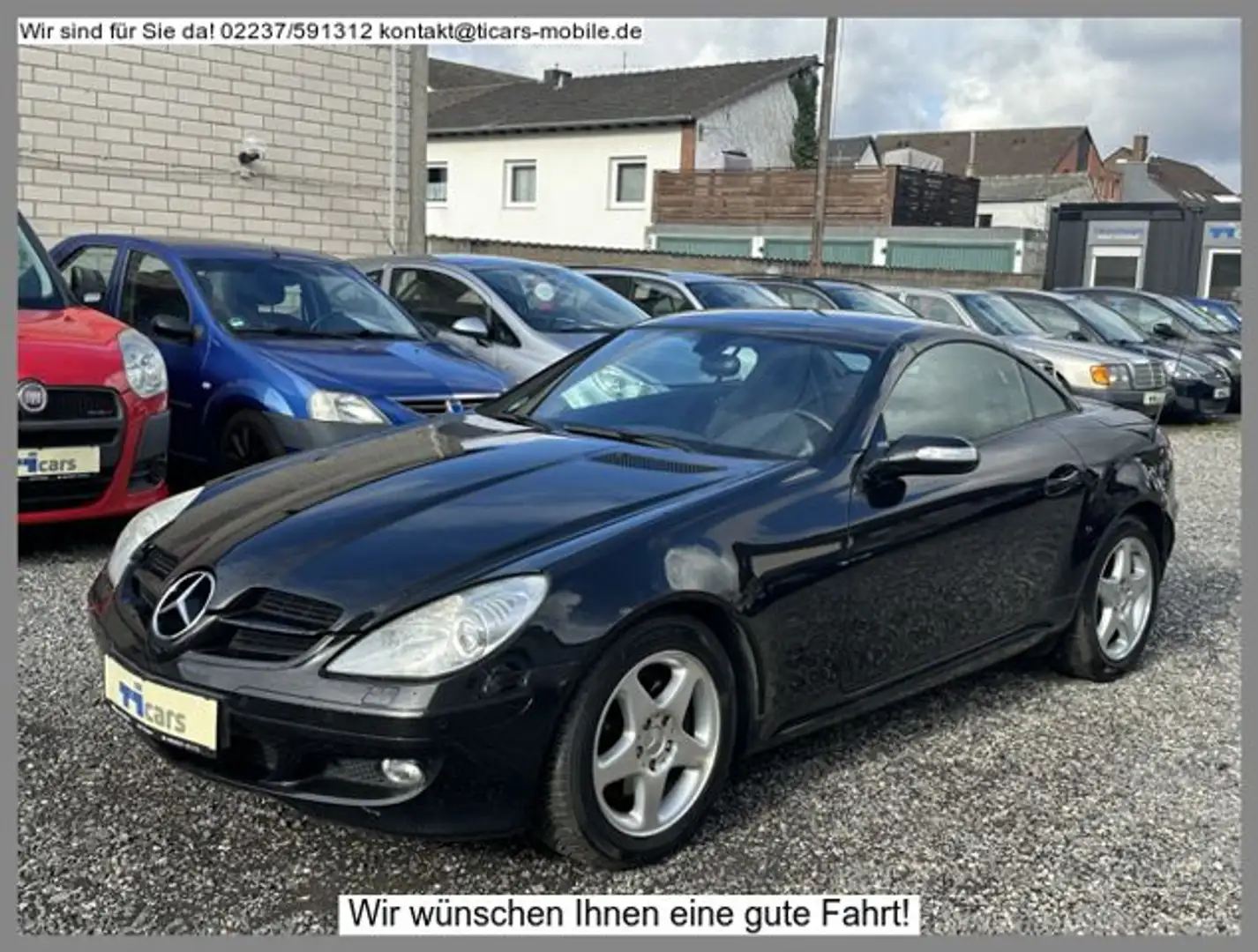 Mercedes-Benz SLK 280 *Leder,PDC,Xenon,Klima,SHZ,Airscarf* Schwarz - 1