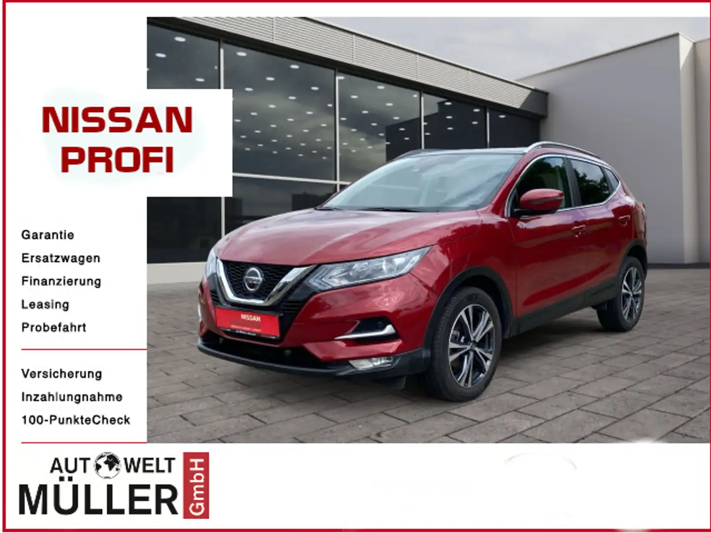 Nissan Qashqai QASHQAI ZAMA 1.3 DIG-T 6MT 4x2 140PS Design SH K Rot - 1