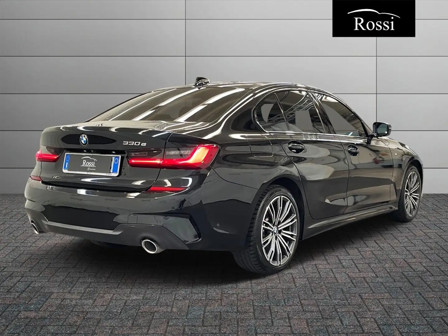 BMW 330 e Msport auto Nero - 2
