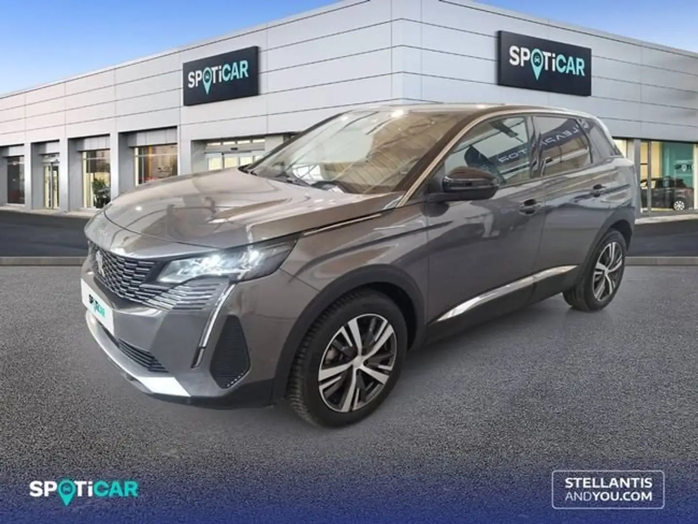 Peugeot 3008 1.2 PureTech S&S Allure 130 Gris - 1