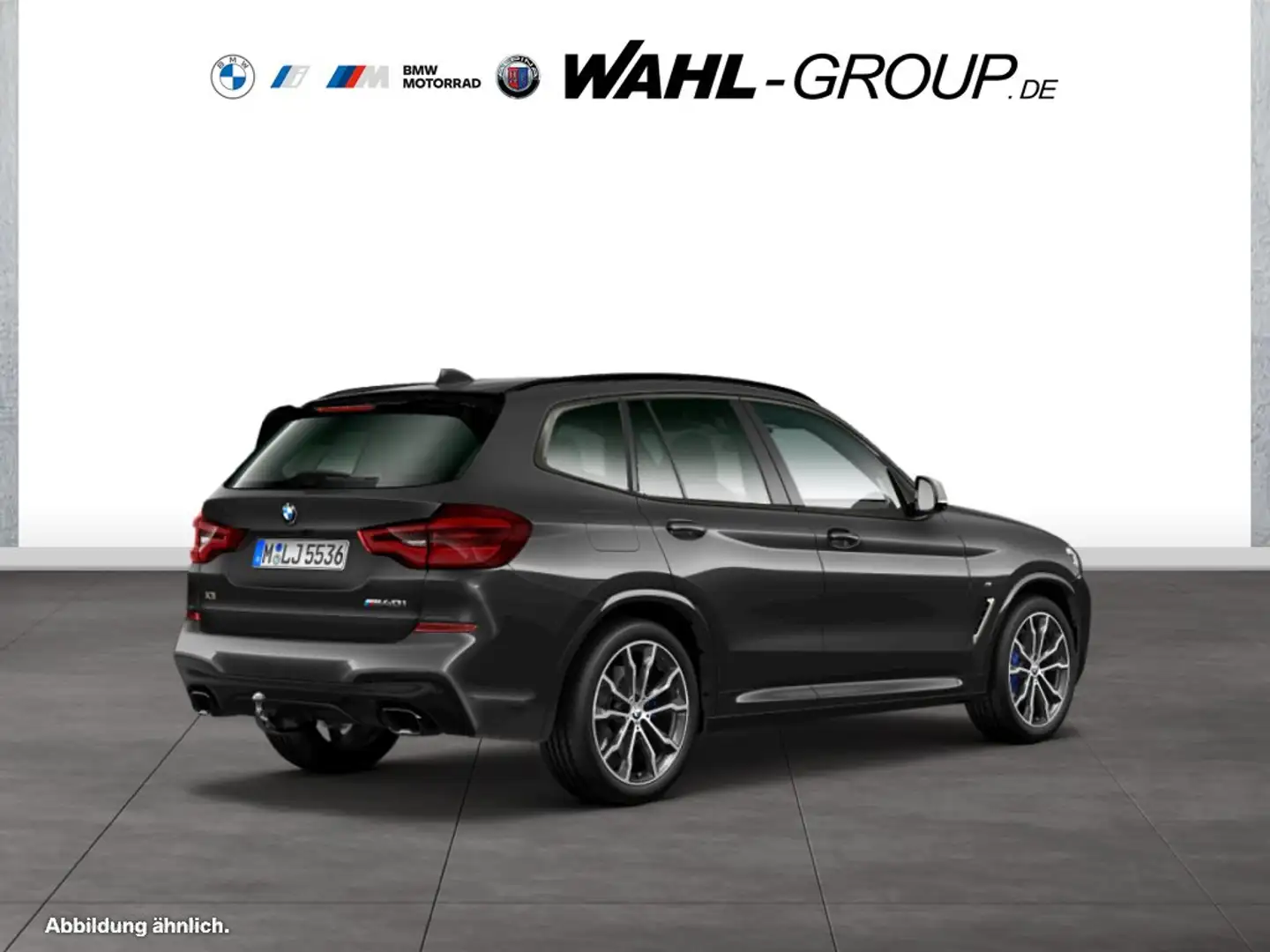 BMW X3 M 40i M Sport HeadUp eSitze AHK Standhzg Panorama Grau - 2