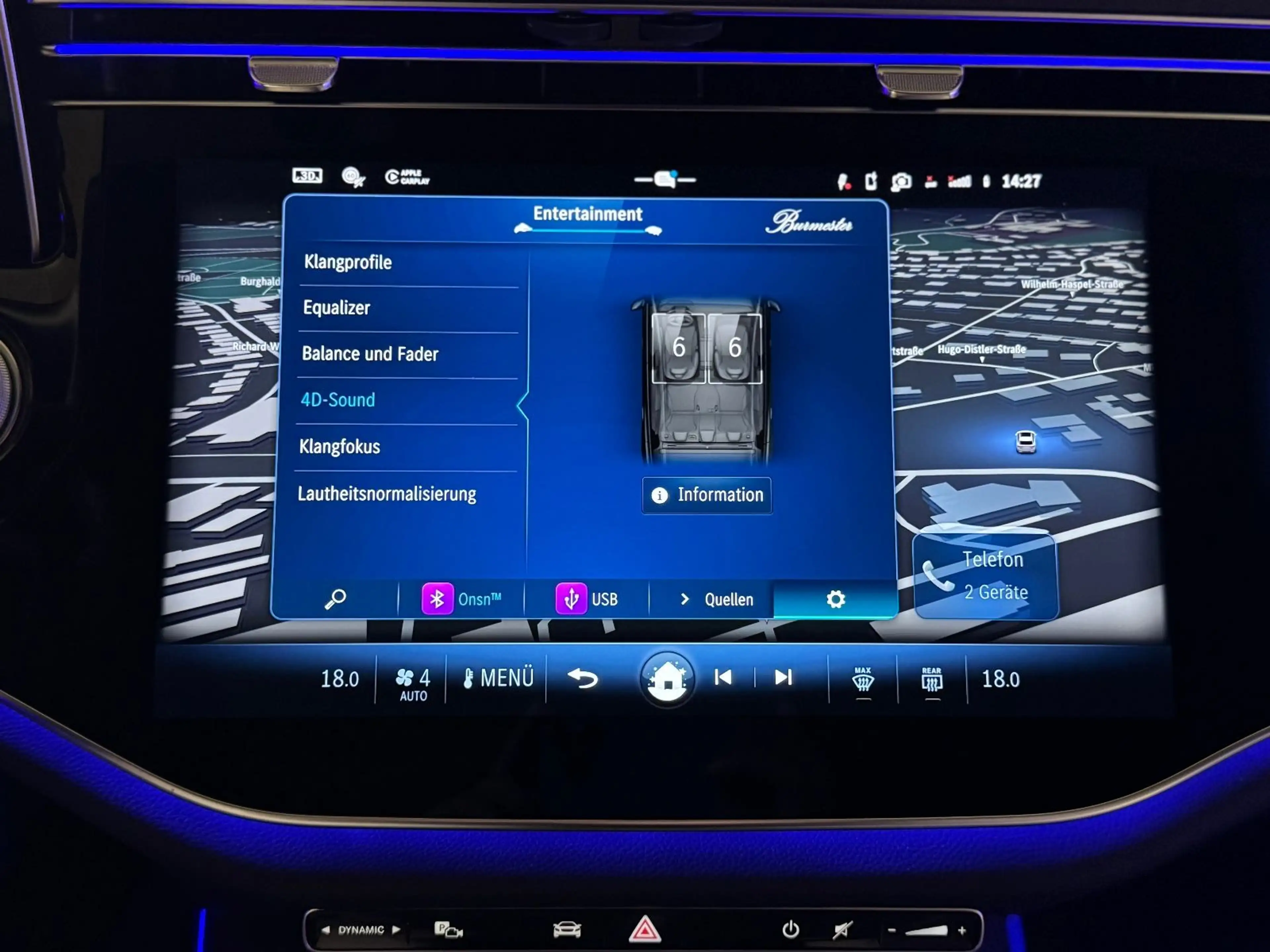 Mercedes-Benz E 220 d AMG SUPERSC DISTR+ 360° PANO 4D MEMO 21" — photo 9