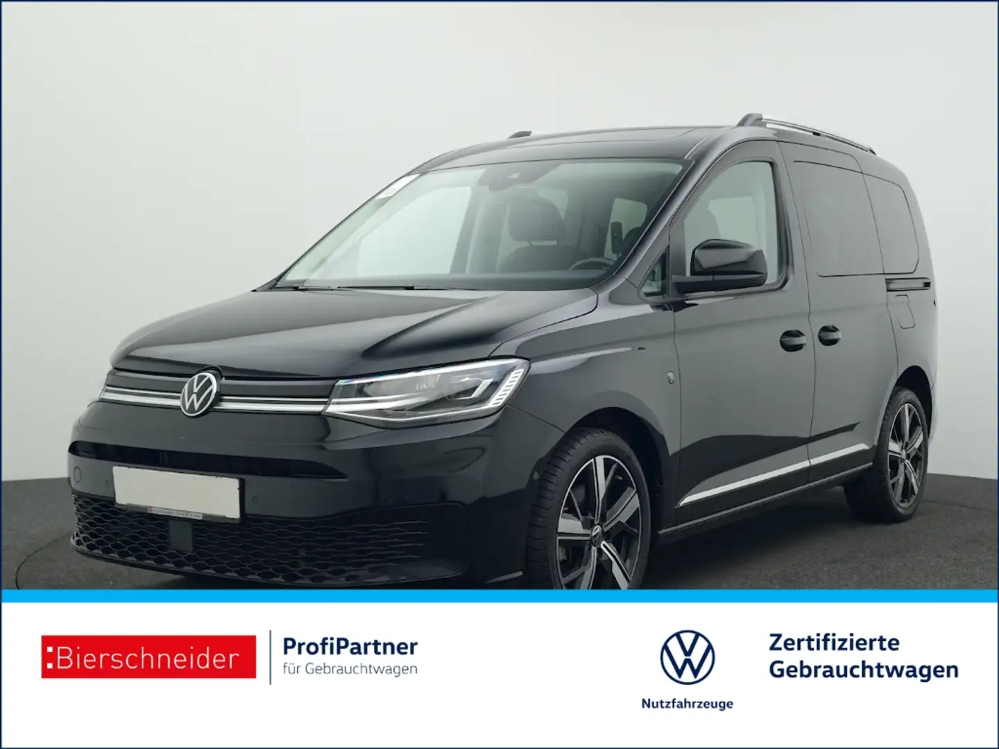 Volkswagen Caddy 2.0 TDI DSG Style NAVI LED PANO AHK Schwarz - 1