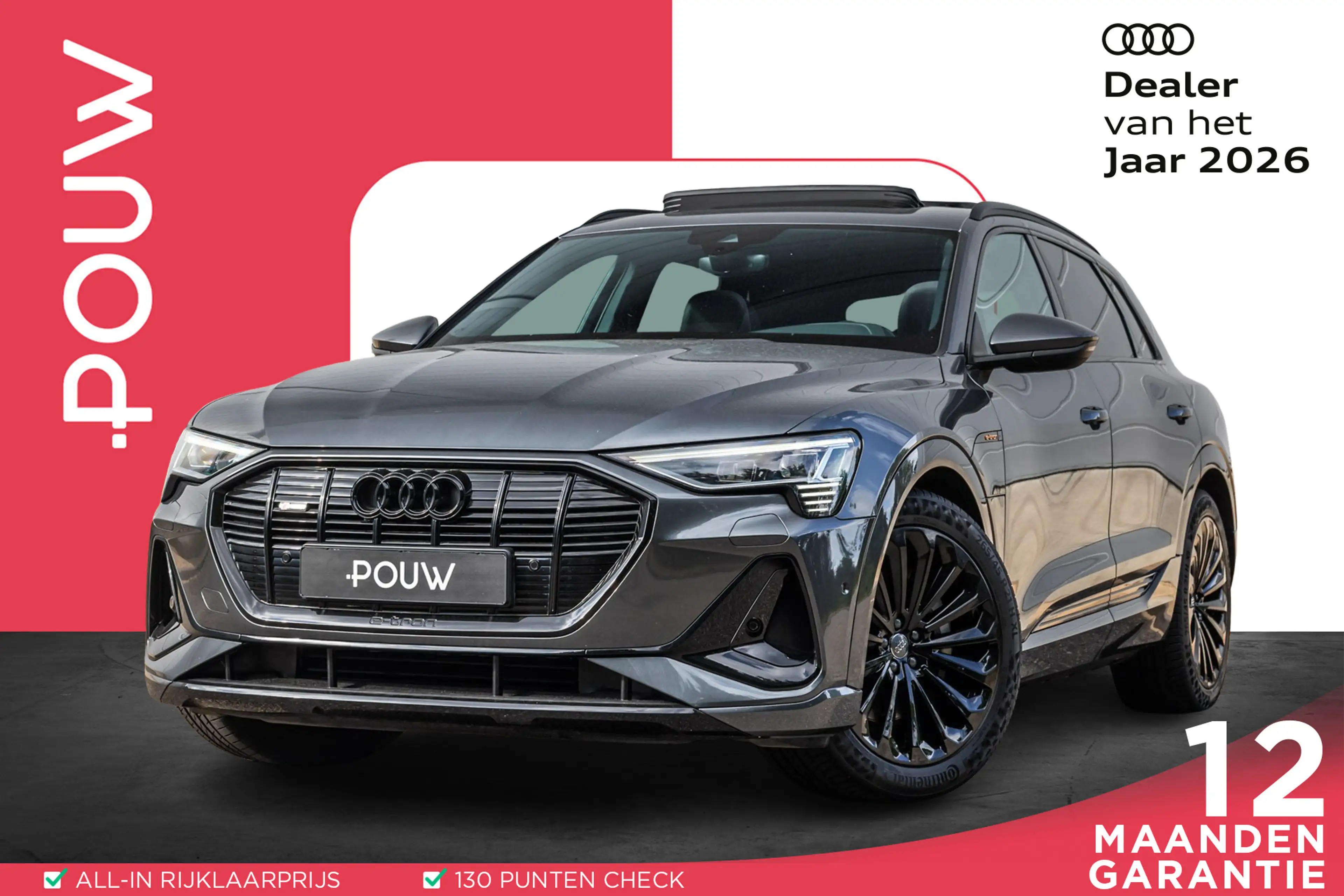 Audi e-tron 55 408pk Quattro S Edition 95 kWh | Panoramadak |