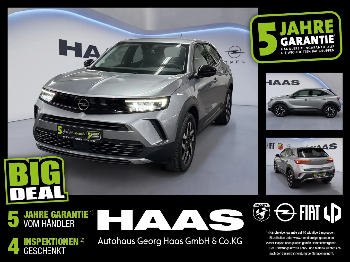 Opel Mokka 1.2 Turbo Elegance Top Ausstattung inkl. Gris - 1