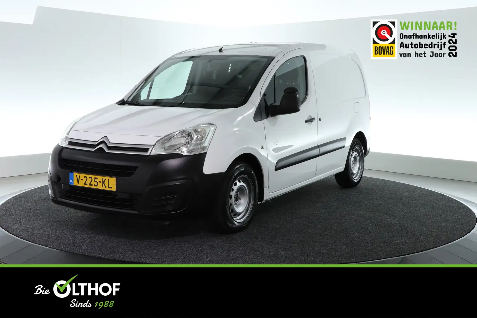 Citroen Berlingo 1.6 BlueHDI 100 Club Economy S&S / AUTOMAAT / AIRC Wit - 1