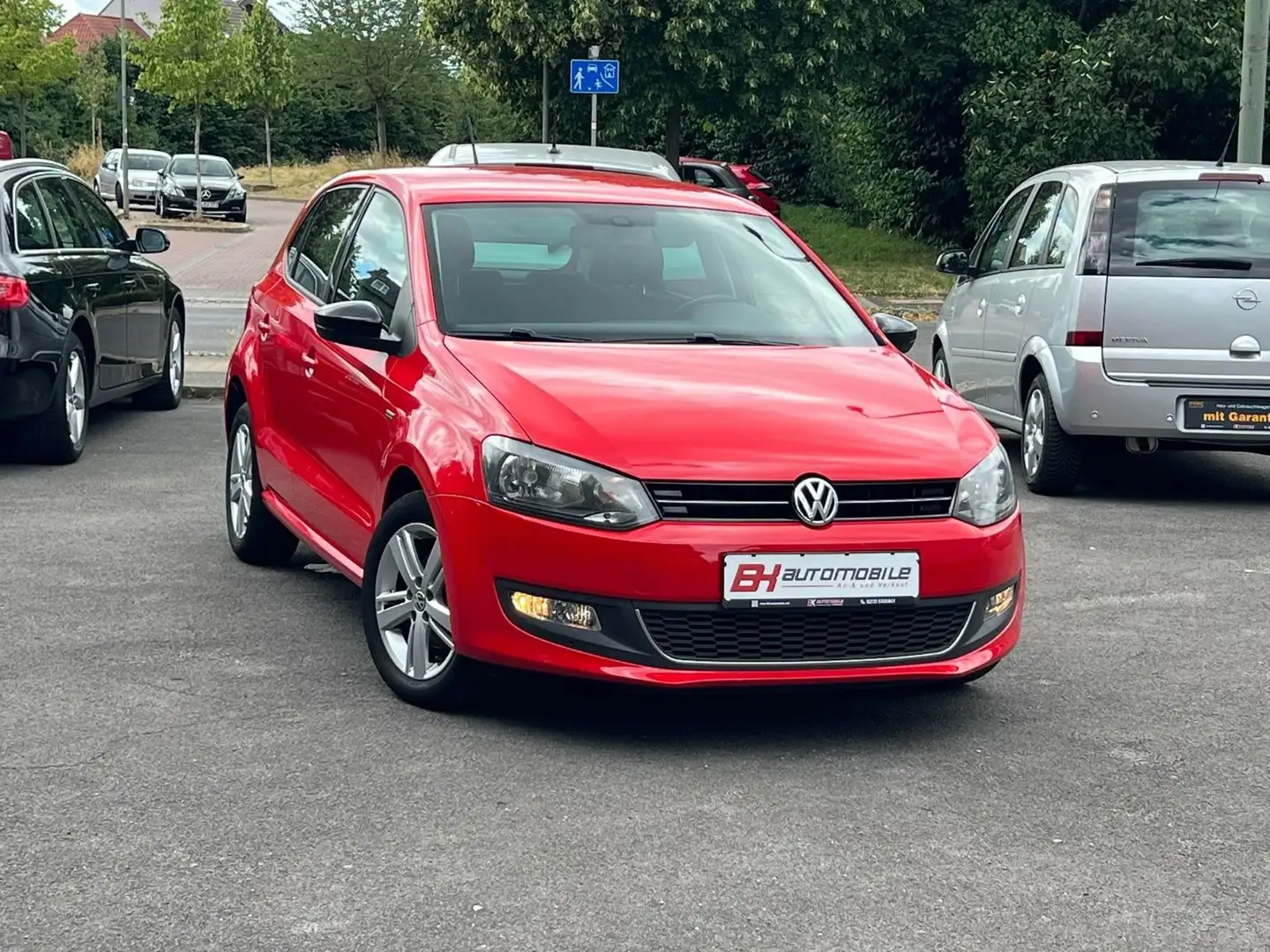 Volkswagen Polo V 1,2 Match Leder Pdc 1.Hand Rot - 2