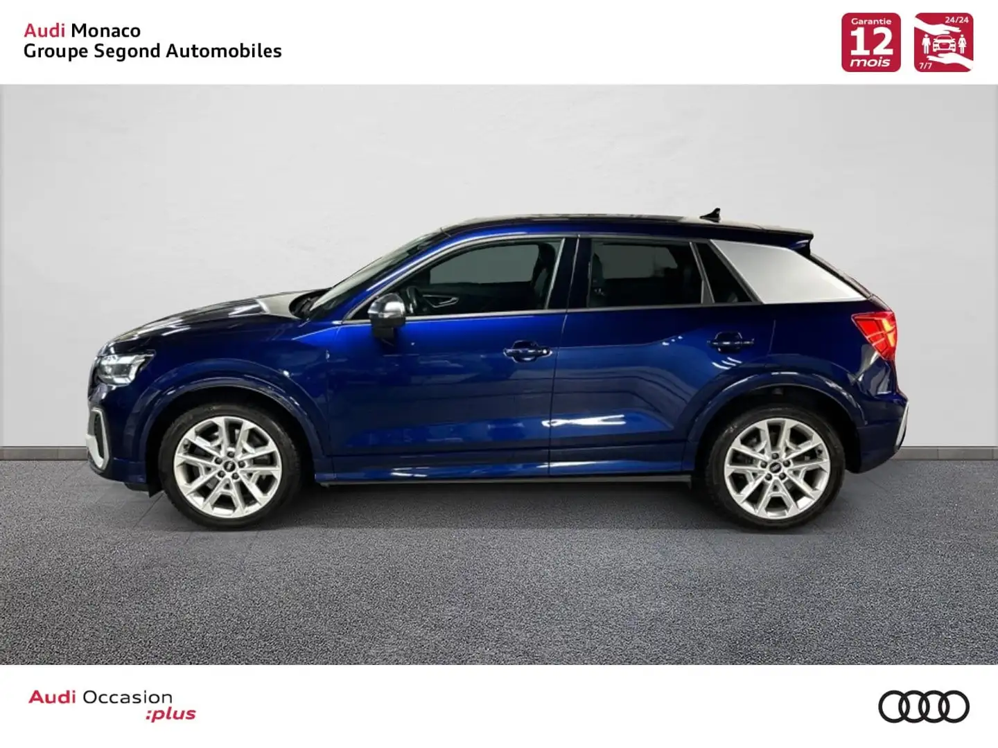 Audi SQ2 SQ2 50 TFSI 300 ch S tronic 7 Quattro Blau - 2