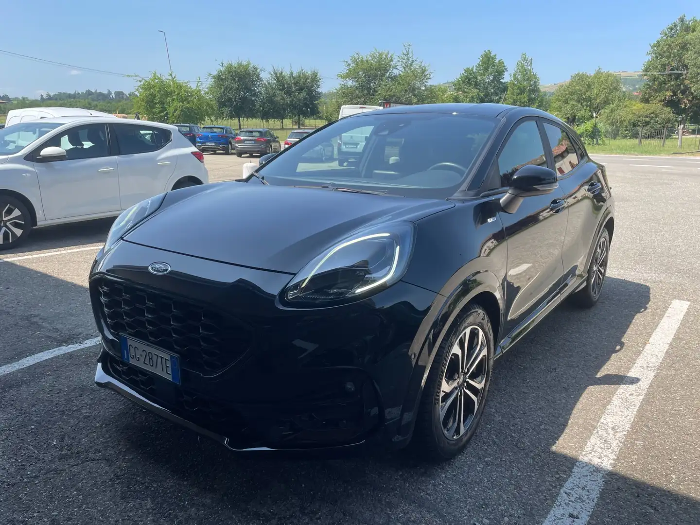 Ford Puma 1.0 EcoBoost Hybrid 125 CV S&S ST-Line Blauw - 1