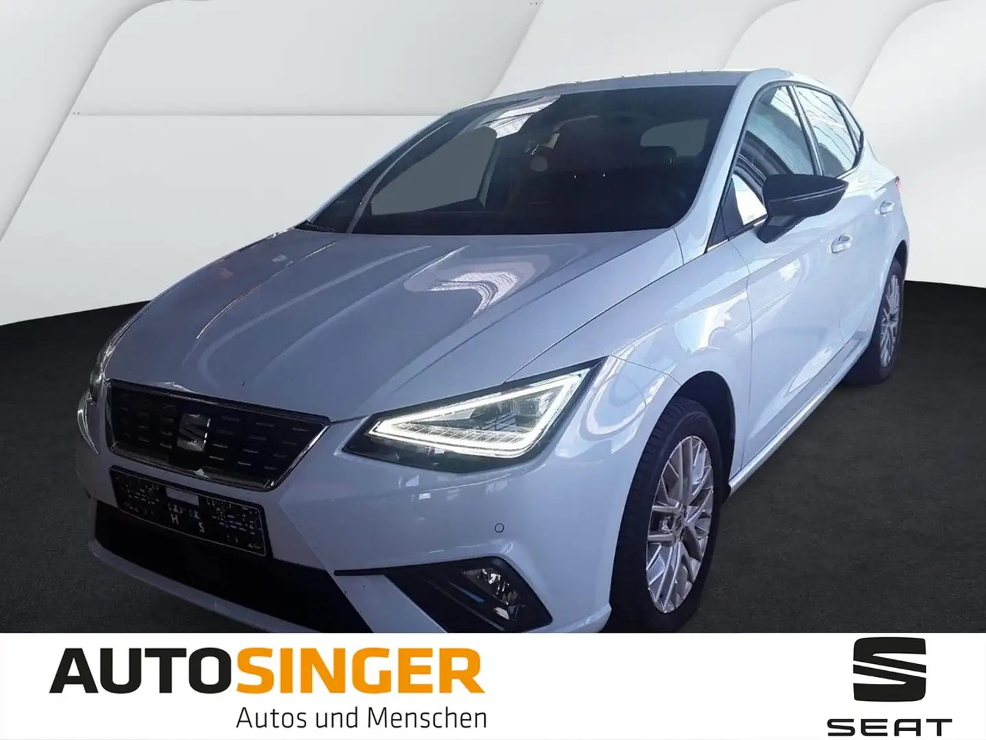 SEAT Ibiza Xcellence 1.0 TSI DSG *LED*NAV*ACC*PDC*CAM Weiß - 1