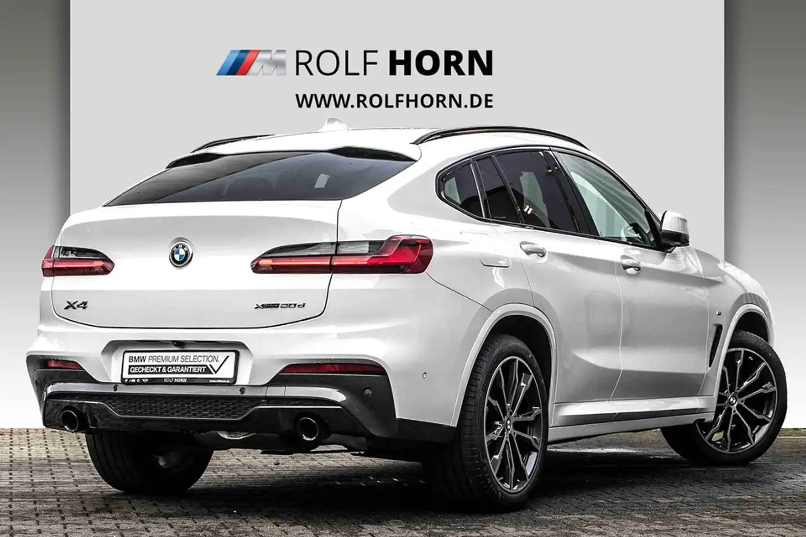 BMW X4 xDrive20d M Sportpaket AHK Navi HUD h/k Pano. Blanc - 2