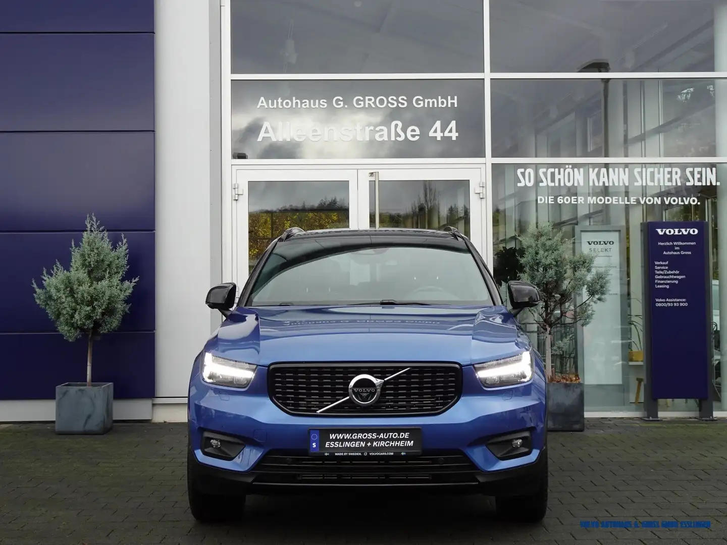 Volvo XC40 T5 Recharge Geartronic R-Design Azul - 2