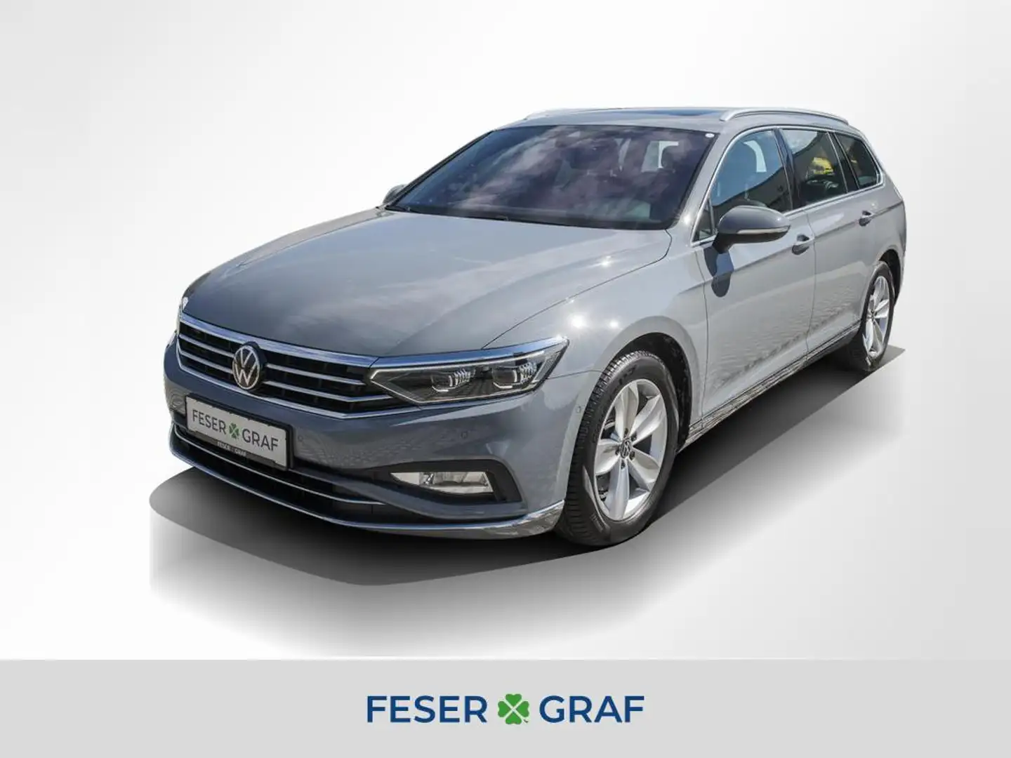 Volkswagen Passat Var. 2.0 TDI Elegance DSG Navi Pano RüKa Gris - 1