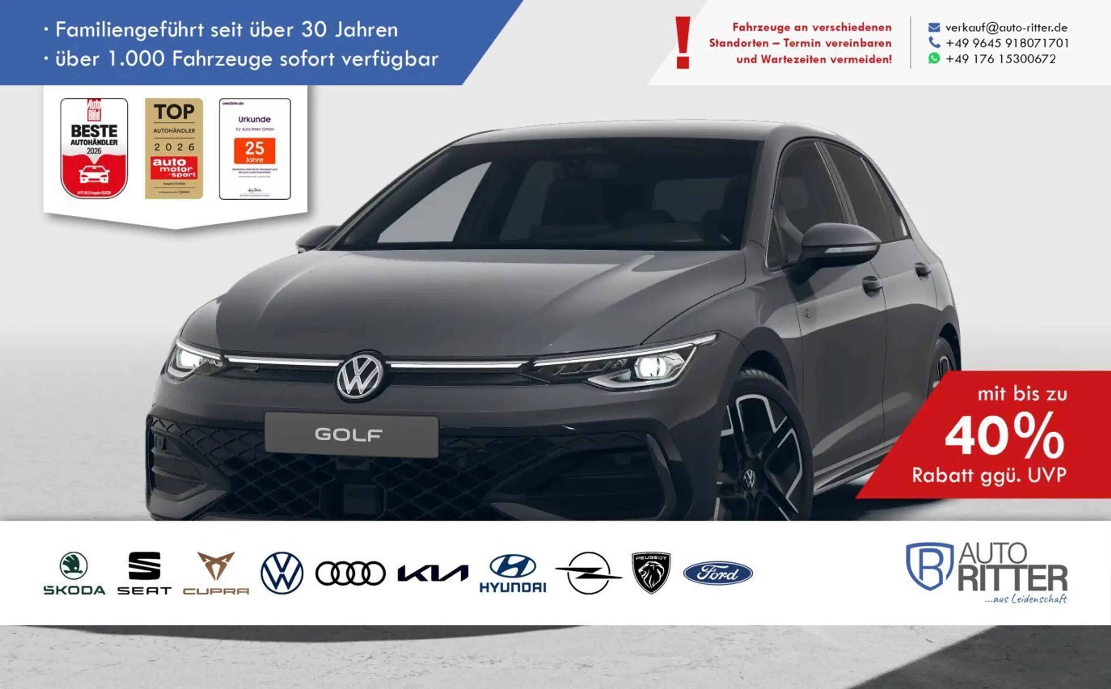 Volkswagen Golf R-Line Limited ACC|AHK|RFK|LED|Carplay|K...