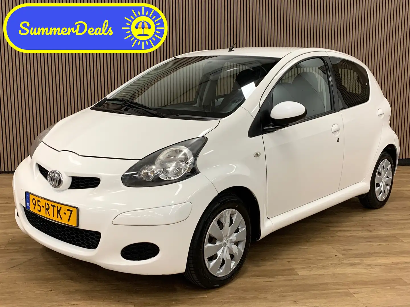 Toyota Aygo 1.0-12V Comfort|Navigator|Airco| Blanc - 1