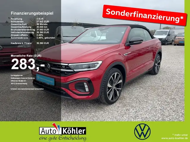 Volkswagen T-Roc Cabriolet R Line Kamera/Matrix/CarPlay/AHK