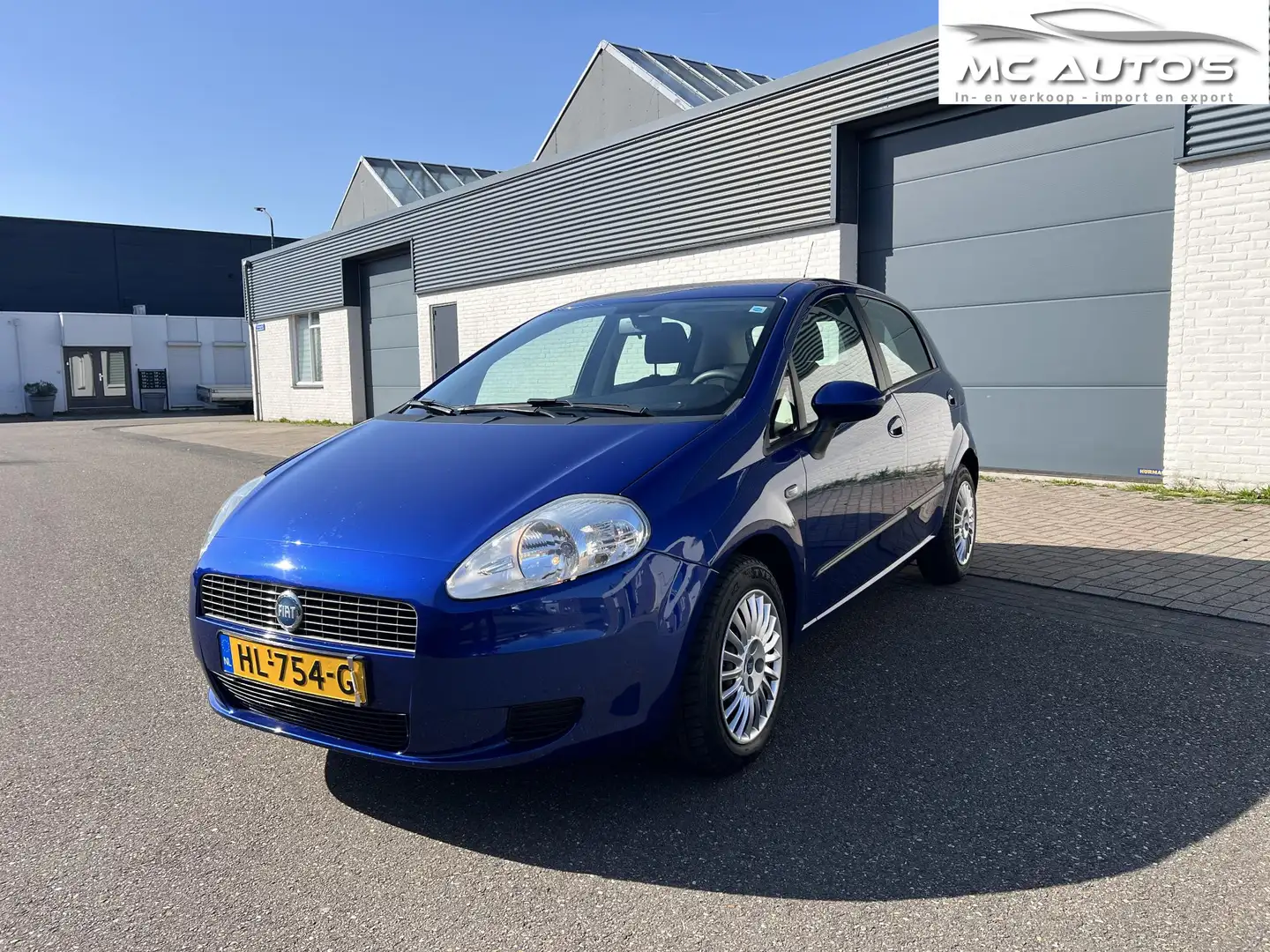Fiat Grande Punto 1.4 Active NWE APK NWE KOPPELING Blauw - 1