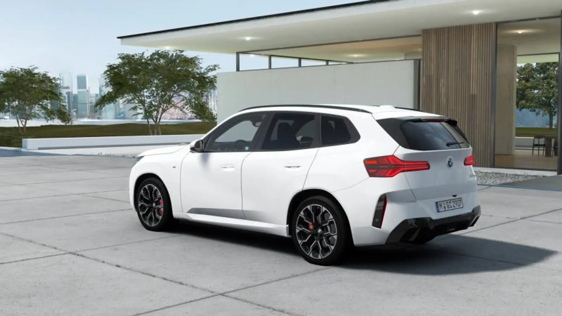 BMW X3 xdrive20d MSport Pro auto Bianco - 2