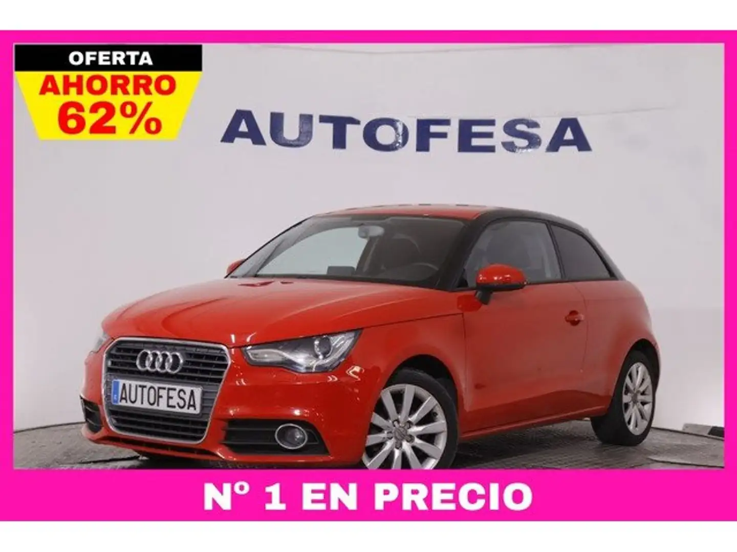 Audi A1 1.2 TFSI Attraction Rojo - 1