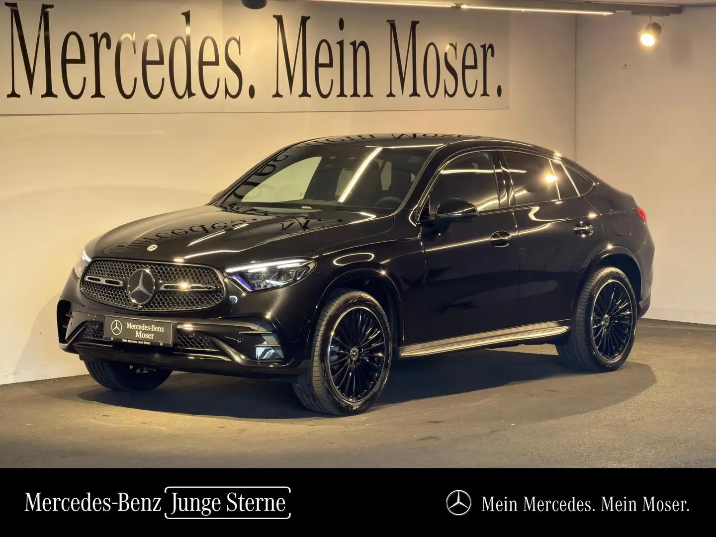 Mercedes-Benz GLC 300 de 4MATIC Coupé mit EQ Hybrid Technologie Österrei Zwart - 1
