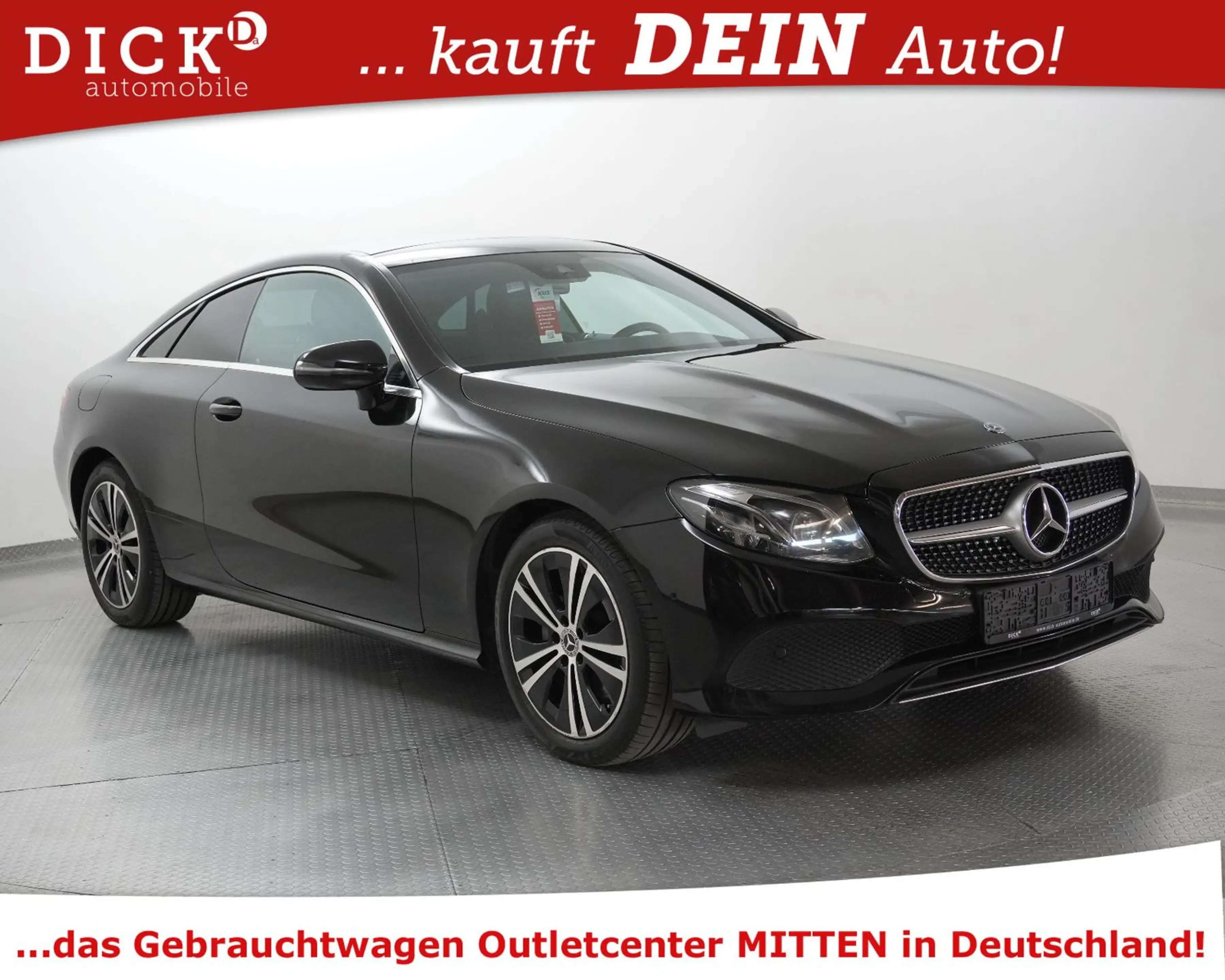 Mercedes-Benz E 220 E220d Coupe 9G Avatg PANO+BURME+COMAN+KAM+MULTIB