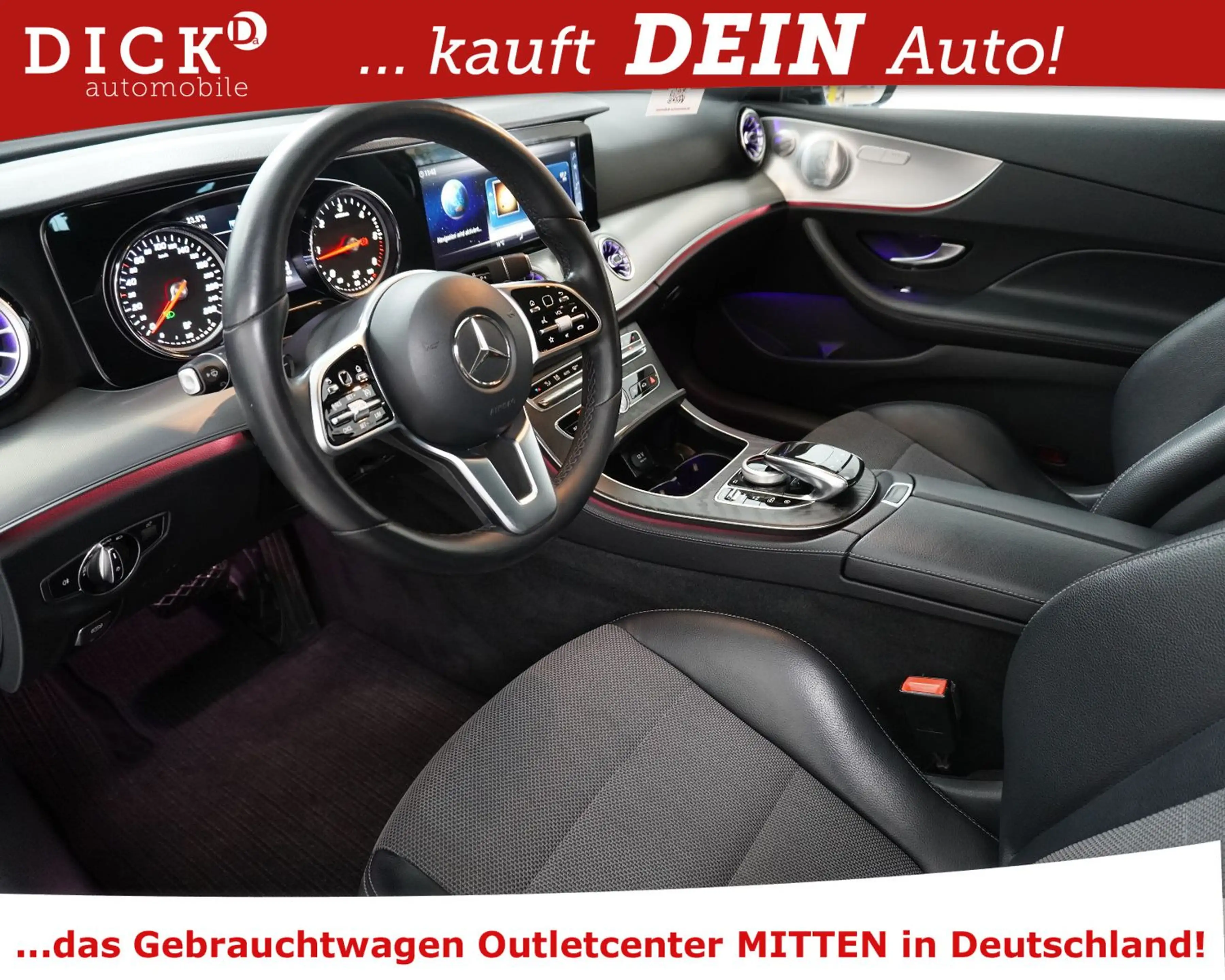 Mercedes-Benz E 220 E220d Coupe 9G Avatg PANO+BURME+COMAN+KAM+MULTIB — photo 11