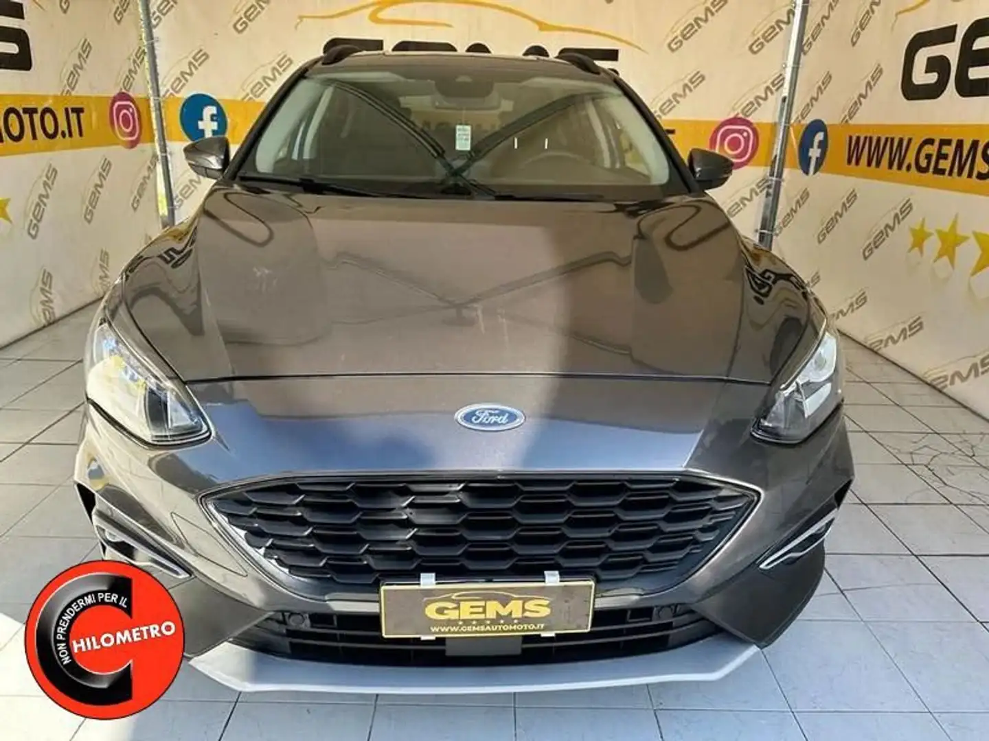 Ford Focus 1.5 EcoBlue 120 CV 5p. Active Grigio - 1