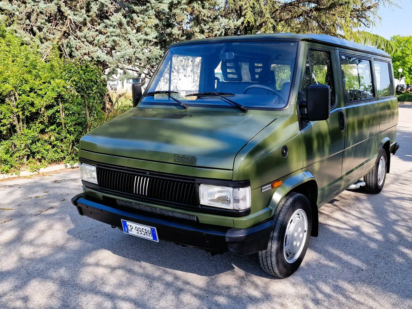 Fiat Ducato SUPERCOMBI 4X4 2500 Turbo D 9 posti Verde - 2